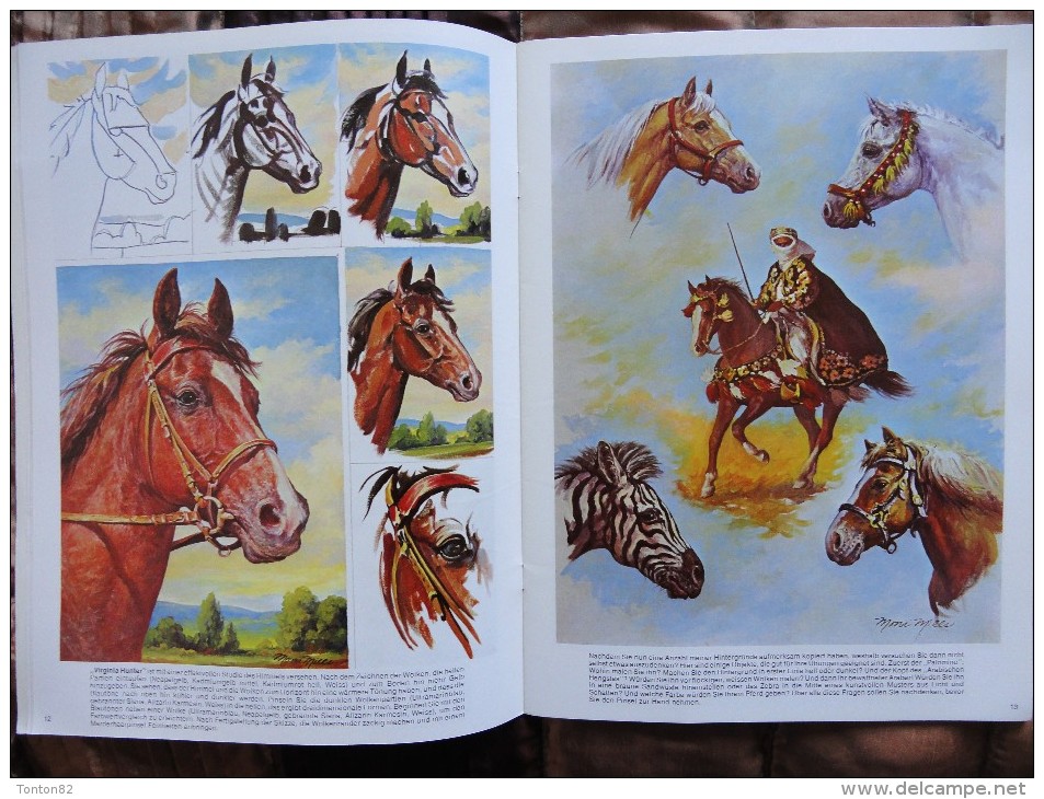 Mona Mills - How to Paint HORSES and other Animals - Published by Walter Foster