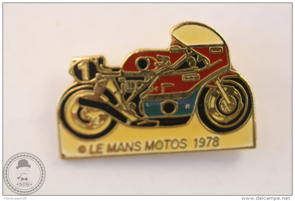 Honda Le Mans Motos 1978 Motorcycle/ Motorbikes Racing - Pin Badge #PLS - Motos