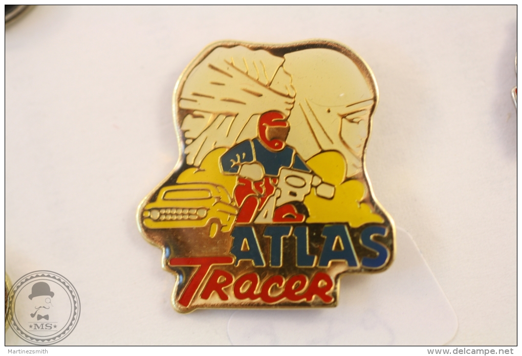 Atlas Tracer Motorcycle/ Motorbike - Pin Badge #PLS - Motos