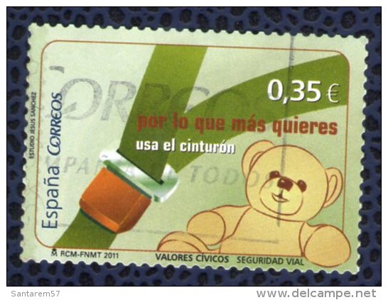 Espagne 2011 Oblitéré Used Stamp Usa El Cinturon POR LO QUE MAS QUIERES WNS N° 030.11 - Used Stamps