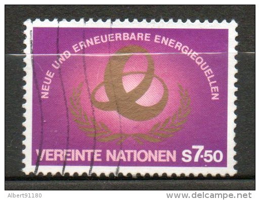 NATIONS UNIES  7,50s Rouge Violacè Or 1980 N°20 - Oblitérés
