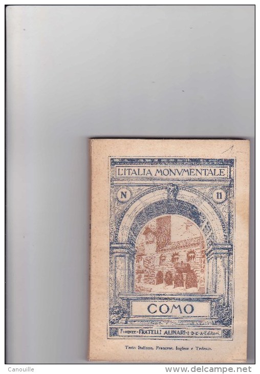 Italia Monumentale - Como - 1922 - Colecciones
