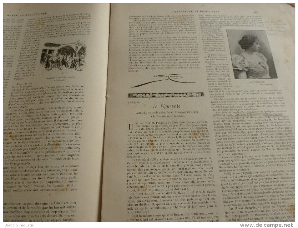 1896: Bibliophilie moderne; Expédition contre les Achantis; L' esclavage et les traites; Maison des fétiches à Coumassi