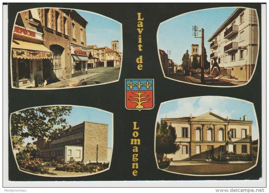 R : Tarn Et  Garonne  :  LAVIT  De   LOMAGNE  :  Vues - Lavit