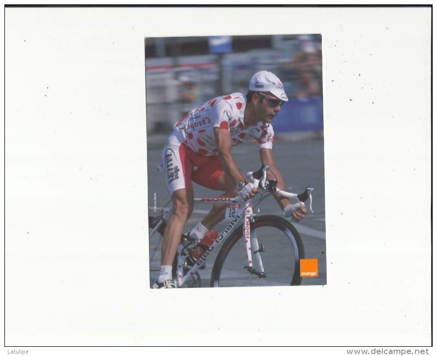 Carte Glacée De  Laurent  Jalabert ( Né Le -1968 - Participations Au Tour De France-108 Victoires En Course - Sportler