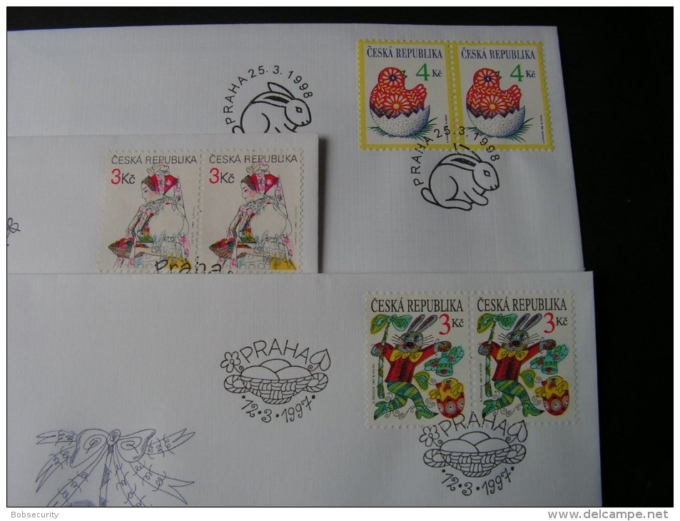 == CSR  3 FDC Ostern  Velikonoce - FDC