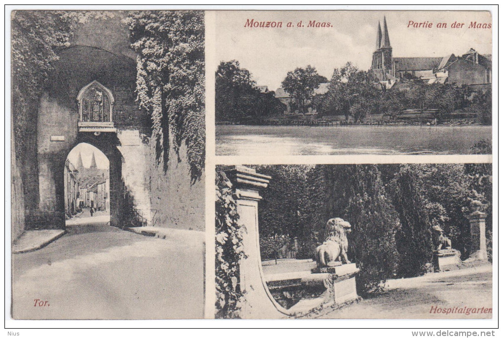 France, Mouzon A. D. Maas, Tor, Hospitalgarten - Altri & Non Classificati