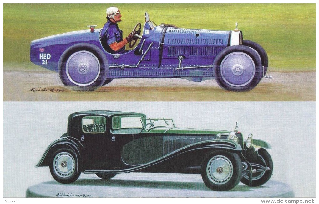 Motor Car - Bugatti 35B, 1927 & Buggatti, 1929, France - Rallyes