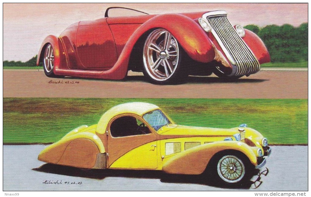 Motor Car - Dave Tucci '35 Cyprus Roadster, USA & Bugatti 75SC, France, 1937 - Rallyes