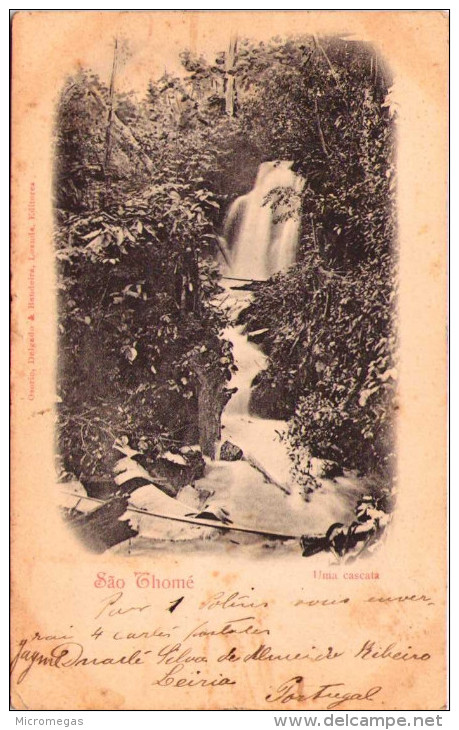 SAO THOMÉ - Uma Cascata - Sao Tome Et Principe