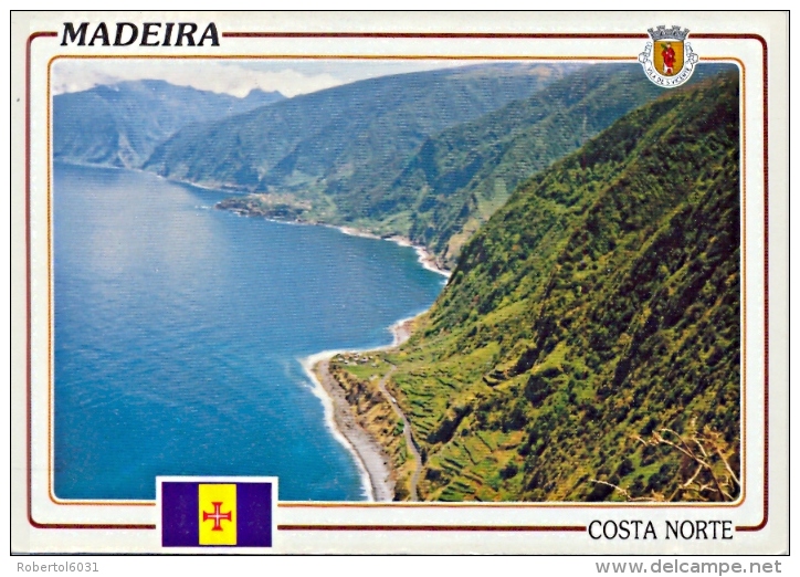 Portugal 1992 Picture Postcard From Machico (Madeira Island) To Switzerland With 80 E. Bridge + 5 E. Navigator Teixeira - Cartas & Documentos