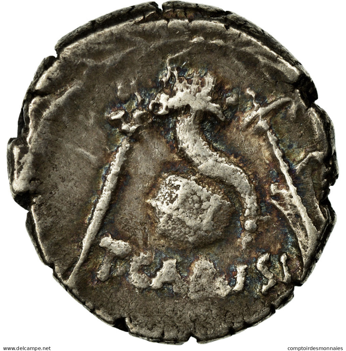 Monnaie, Carisia, Denier, TB+, Argent, Babelon:5 - Republic (280 BC To 27 BC)