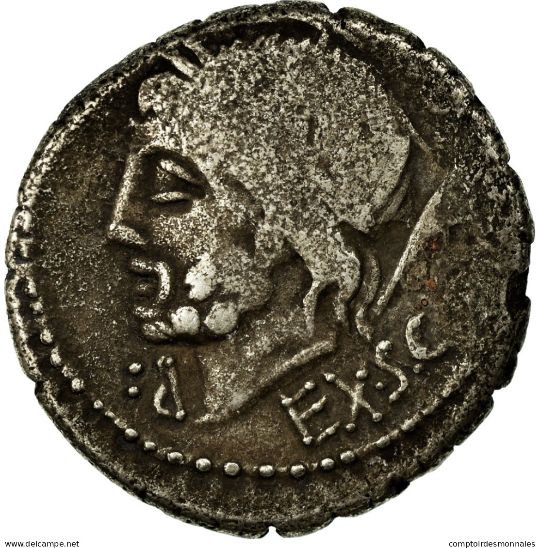 Monnaie, Mammia, Denier, TTB, Argent - République (-280 à -27)