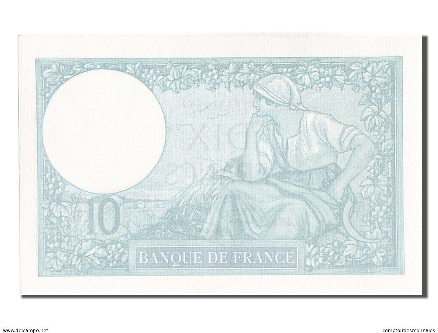 Billet, France, 10 Francs, 10 F 1916-1942 ''Minerve'', 1941, 1941-01-16, SPL+ - 10 F 1916-1942 ''Minerve''