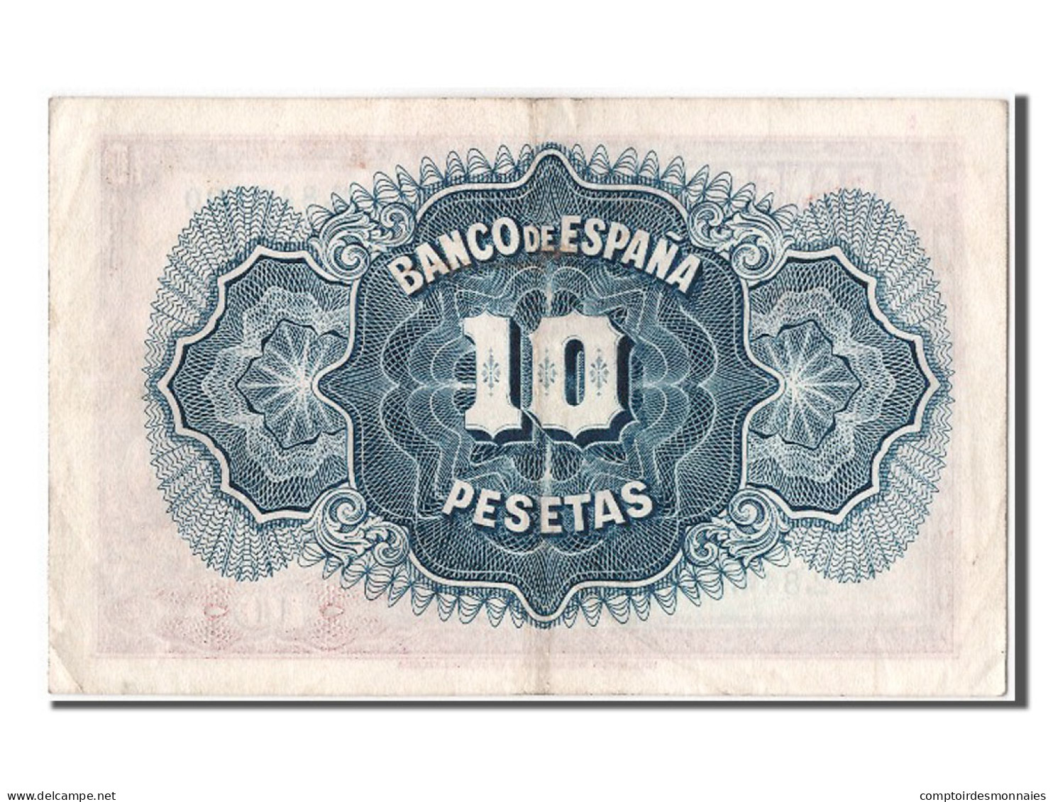 Billet, Espagne, 10 Pesetas, 1935, SUP - 10 Pesetas