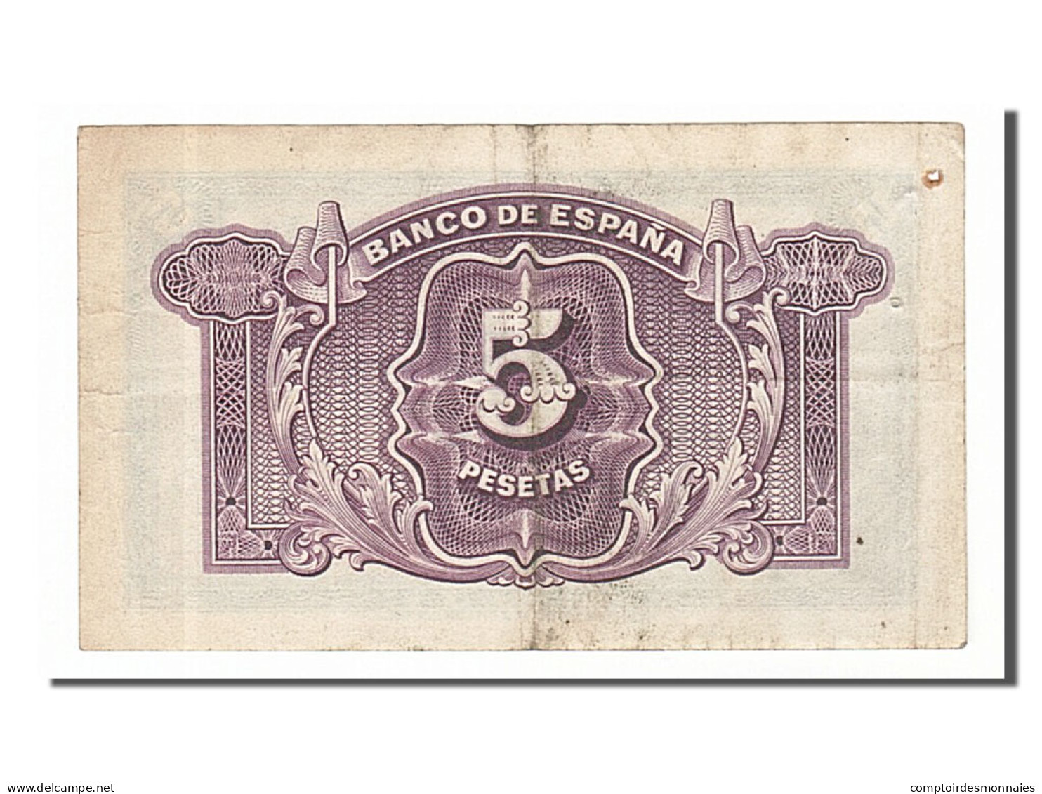 Billet, Espagne, 5 Pesetas, 1935, TTB+ - 5 Pesetas