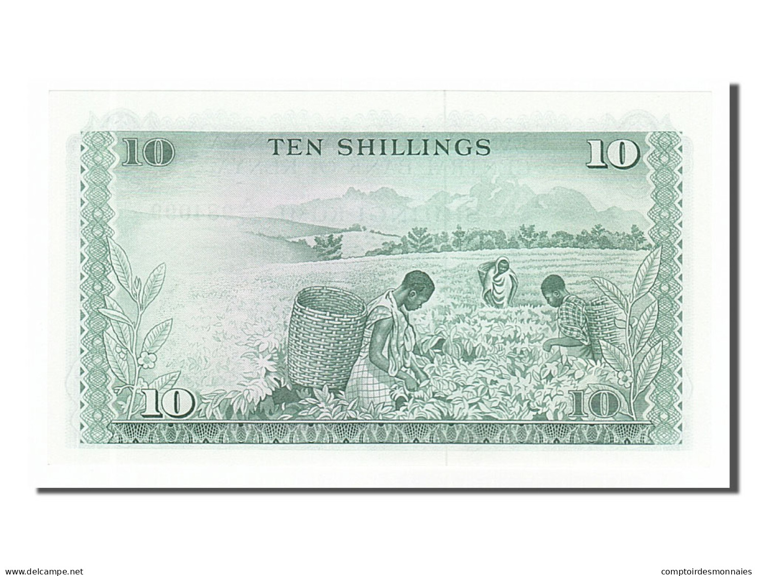 Billet, Kenya, 10 Shillings, 1974, 1974-07-01, KM:7e, NEUF - Kenya