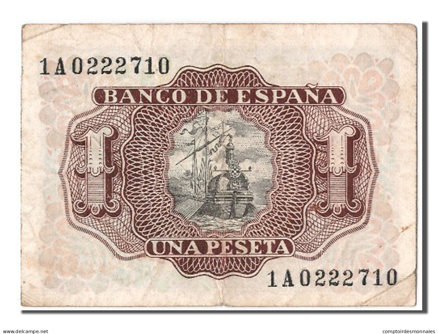 Billet, Espagne, 1 Peseta, 1953, 1953-07-22, TB+ - 1-2 Pesetas