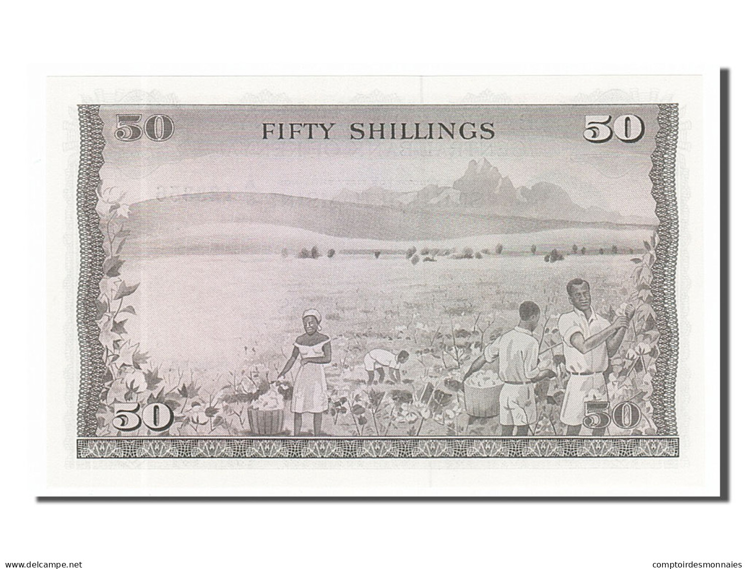 Billet, Kenya, 50 Shillings, 1971, 1971-07-01, KM:9b, NEUF - Kenia