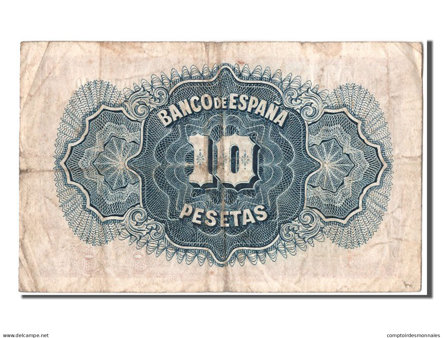 Billet, Espagne, 10 Pesetas, 1935, TB+ - 10 Pesetas