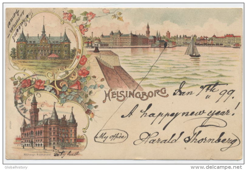 SWEDEN - HELSINGBORG - LITHO PC 1899 - Suède