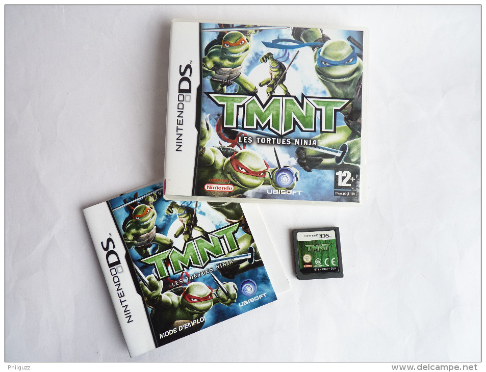 JEU NINTENDO DS - TMNT - LES TORTUES NINJA - NINJA TURTTLES MUTANT En Boîte Avec Livret - Nintendo DS