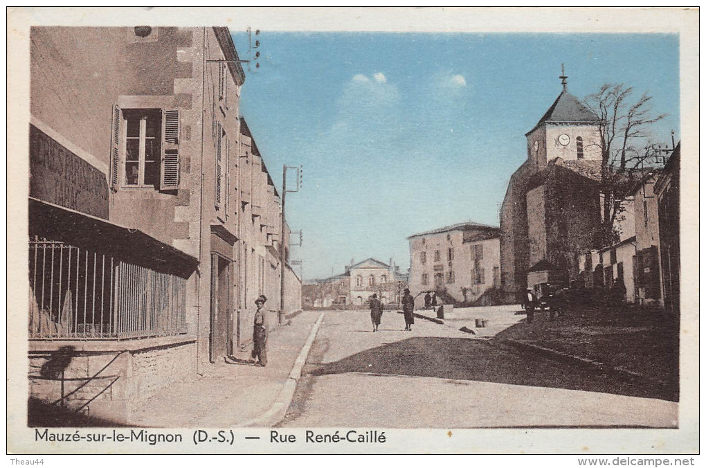 ¤¤   -   MAUZE-sur-le-MIGNON   -  Rue René-Caillé   -  ¤¤ - Mauze Sur Le Mignon