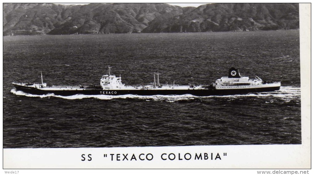 03181 - Tankschiff TEXACO COLOMBIA - Tankers