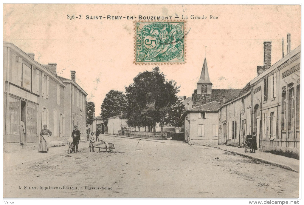 Carte Postale Ancienne De SAINT REMY EN BOUZEMONT - Saint Remy En Bouzemont