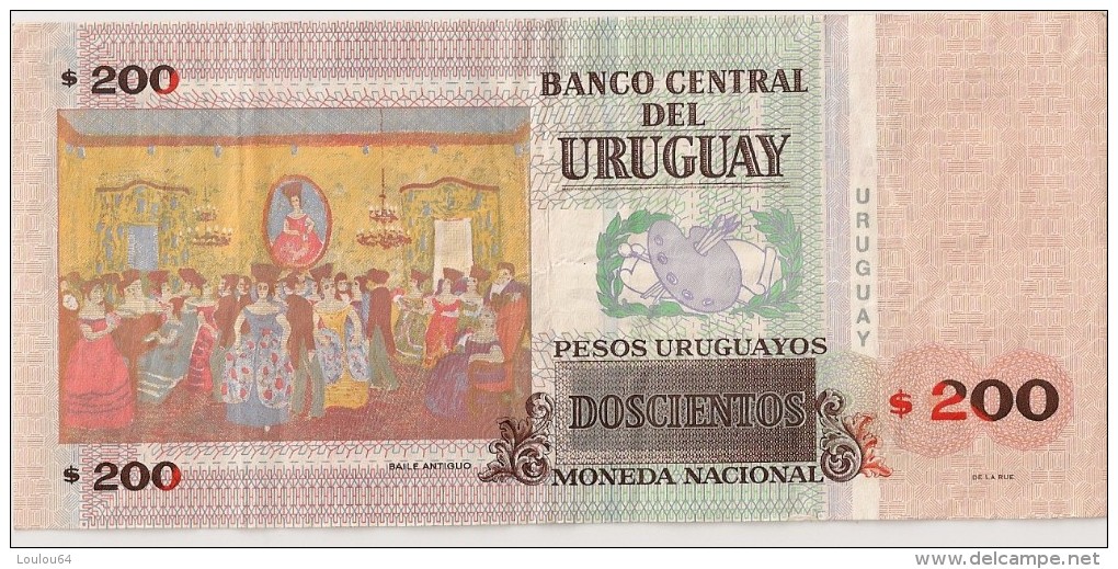 Uruguay - 200 Pesos 2011 - Série E - N° 04222283 - Superbe  - - Uruguay