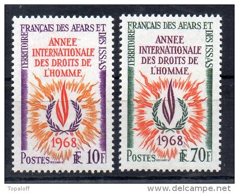 Afars Et Issas N°341 / 342  Neufs Sans Charniere - Neufs