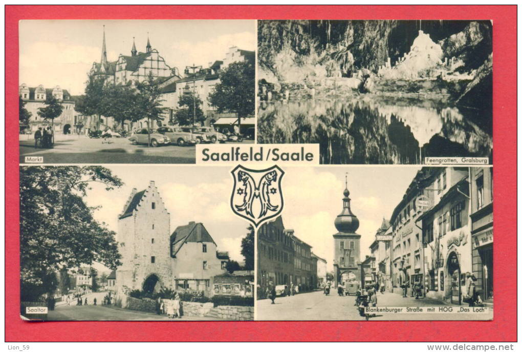 144300 /  SAALFELD / SAALE - MARKT SAALFOR -  DDR Germany Deutschland Allemagne Germania TO Bulgaria Bulgarie Bulgarien - Saalfeld