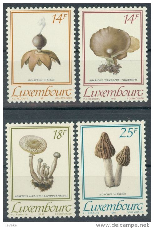 LUXEMBURG/LUXEMBOURG 1991 03 Michel Nr. 1267-1270 - MNH ** - Nuevos