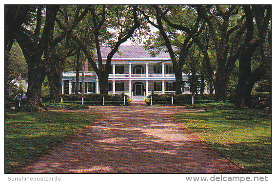 Louisaiana St Francisville Rosedown Plantation And Gardens Front View Of Manor House - Andere & Zonder Classificatie