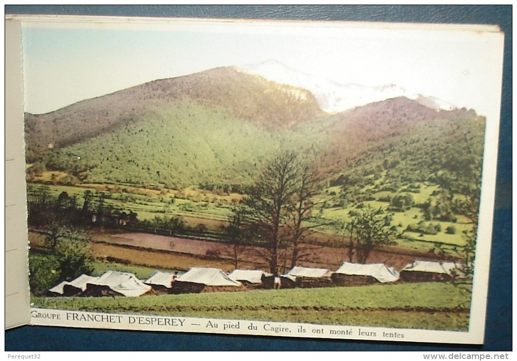 CHANTIER DE LA JEUNESSE.Groupement 26 Haute Garonne.Carnet De 20 Cpsm.Les Loups Du Comminges.RRR - Autres & Non Classés