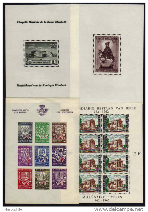 BELGIQUE - BELGIE / LOT DE 16 BLOCS **/* / COTE  160.00 EUROS / 3 IMAGES (ref 3895) - Collections