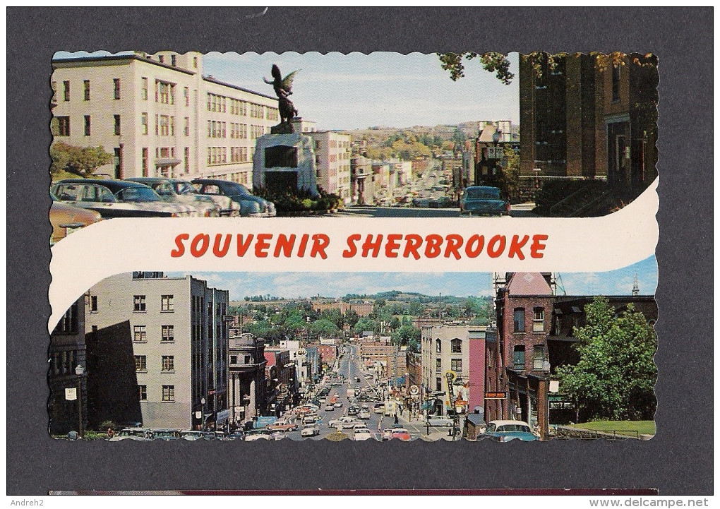QUÉBEC - SHERBROOKE - RUE KING OUEST -  SOUVENIR DE SHERBROOKE - REINE DES CANTONS DE L' EST -  PHOTO UNIC - Sherbrooke