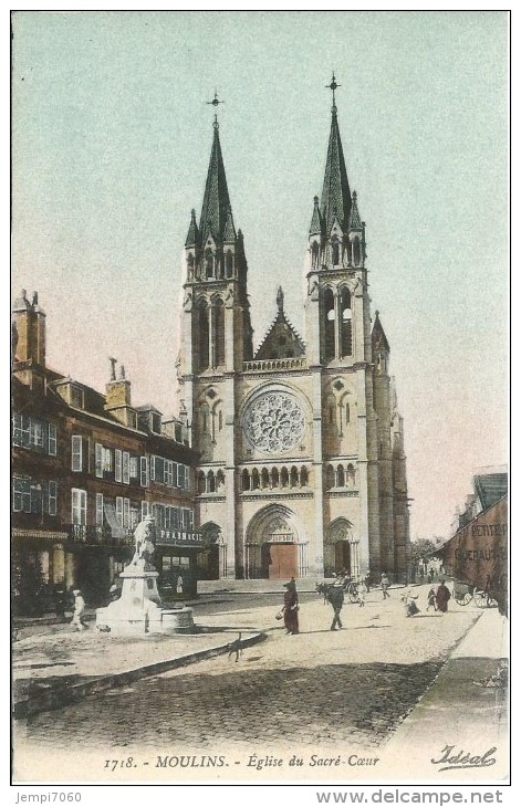 MOULINS : Eglise Du Sacré Coeur - Moulins