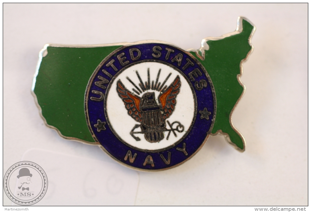 United States Navy  - Pin Badge #PLS - Militares