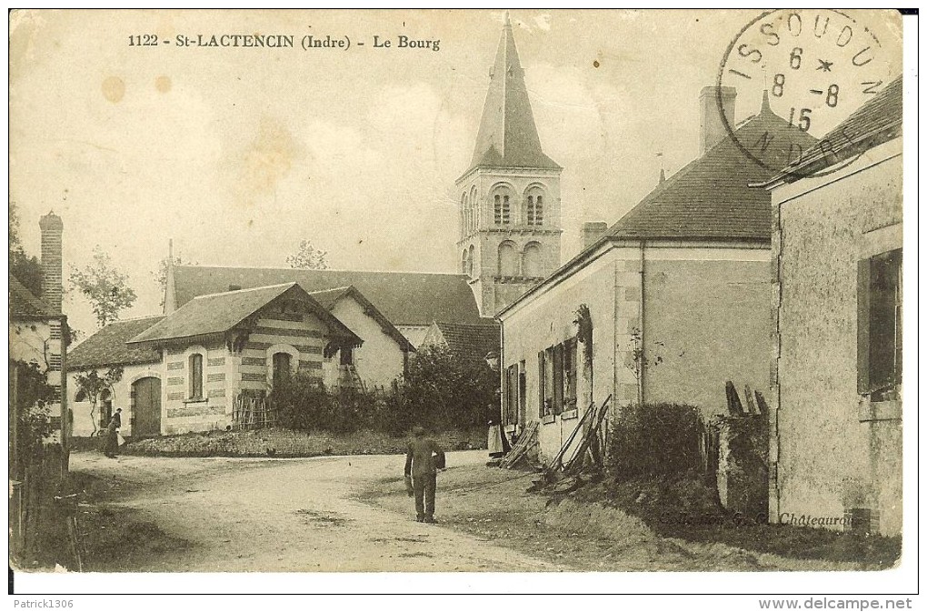 CPA  ST LACTENCIN, Le Bourg 10094 - Autres & Non Classés