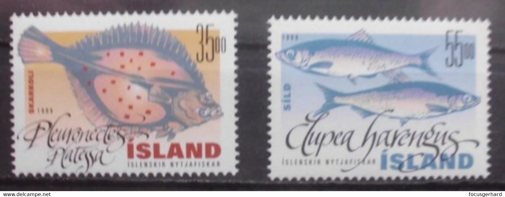 Island   Fische  1999   ** - Unused Stamps