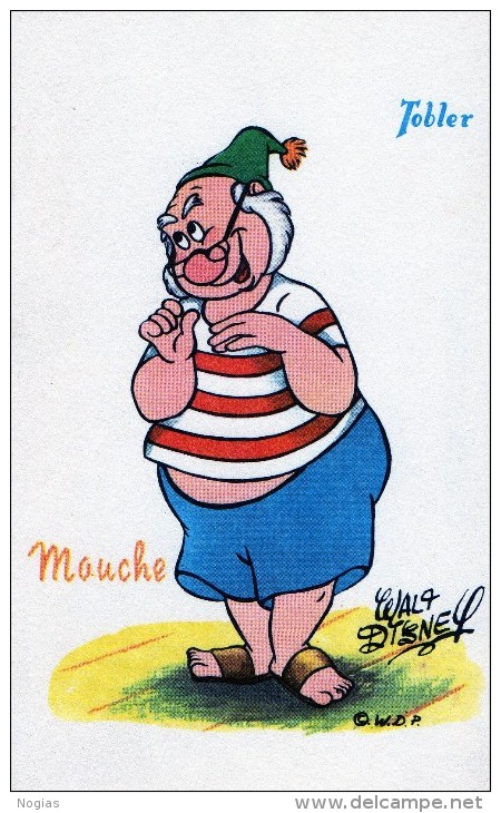 WALT-DISNEY - PUBLICITE POUR LES CHOCOLATS TOBLER - MOUCHE - TRES BELLE CARTE COULEUR -  TOP !!! - Cioccolato