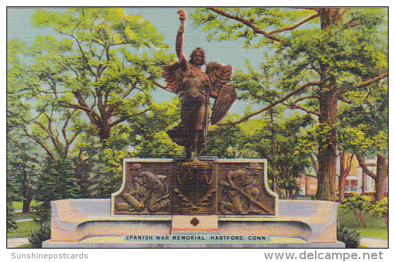 Connecticut Hartford Spanish War Memorial - Hartford