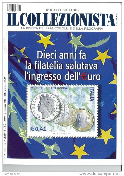 Rivista Il Collezionista, Bolaffi Editore N. 1 Anno 2012 - Italian (from 1941)