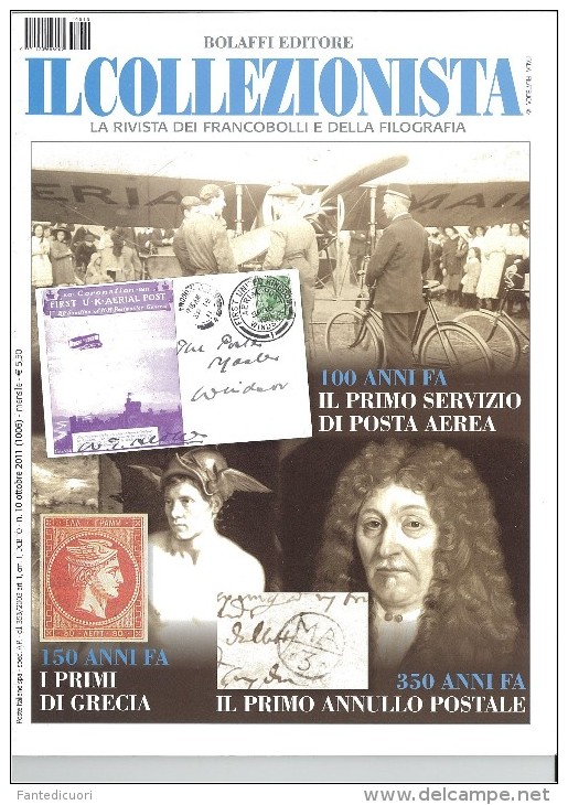 Rivista Il Collezionista, Bolaffi Editore N. 10 Anno 2011 - Italian (from 1941)