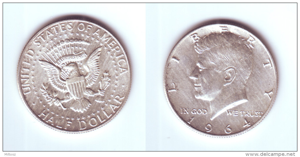 U.S.A. 1/2 Dollar 1964 - 1964-…: Kennedy