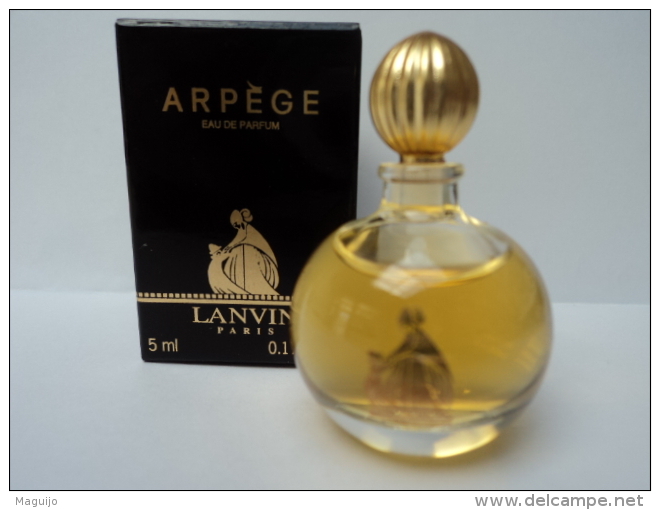 LANVIN"" ARPEGE "" MINI EDP 5 ML  LIRE !!! - Miniatures Womens' Fragrances (in Box)