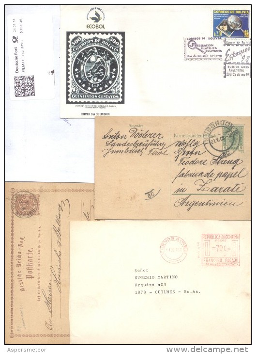 SOBRES TARJETAS ENTEROS POSTALES FDC SPECIAL COVERS CARTAS OTROS LOTE DE 58 PIEZAS DIFERENTES  STRANGE COMPOSITION - Verzamelingen (zonder Album)