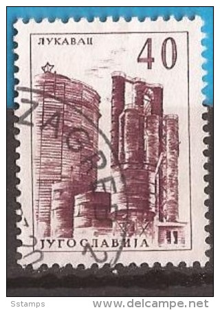 1961 973-89  TECHNIK ARCHITEKTUR  JUGOSLAVIJA JUGOSLAWIEN  KOKSWERK  LUKAVAC  USED - Used Stamps