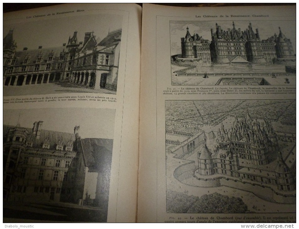1925 l' Histoire de la CIVILISATION par l'Architecture , l'Habitation et la Vie Publique